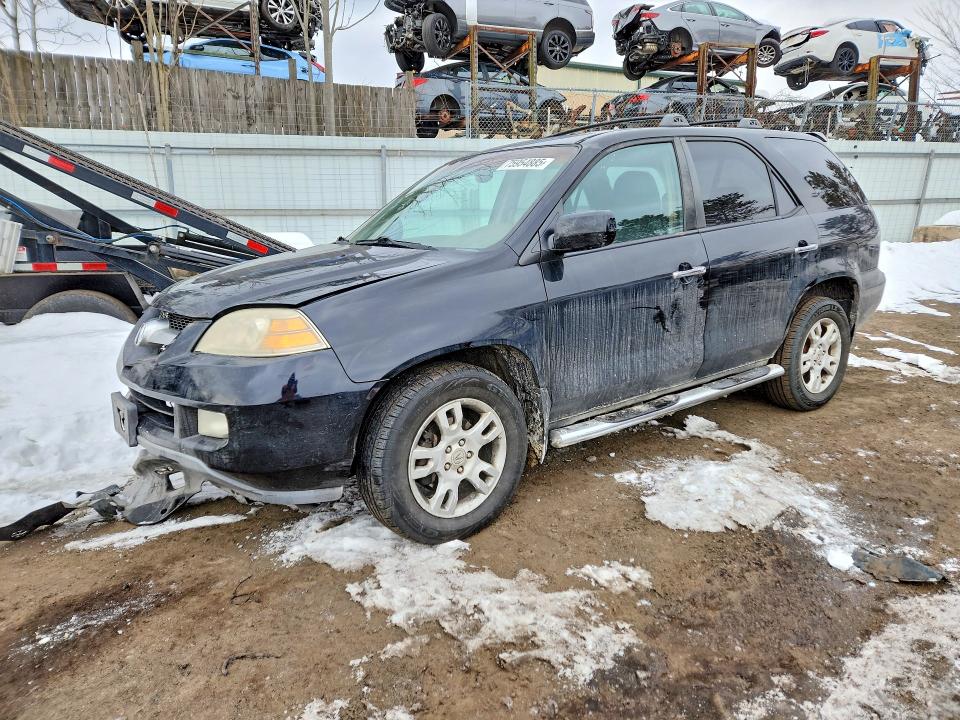 2005 Acura Mdx მანქანა იყიდება აუქციონზე, vin: 2HNYD18915H544200, აუქციონის ნომერი: 75954885