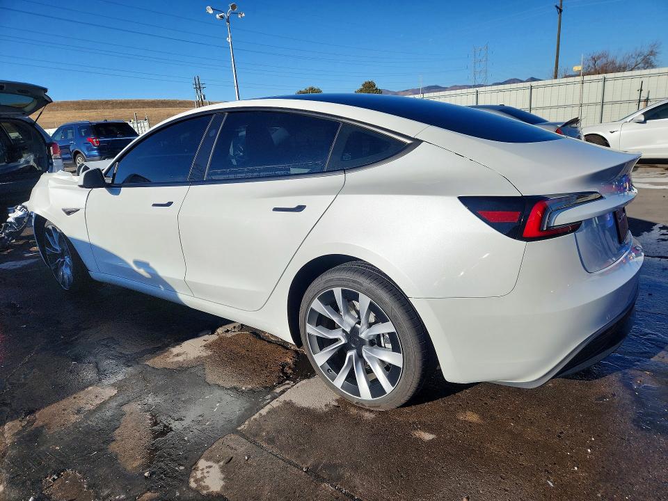 Продажа на аукционе авто 2025 Tesla Model 3, vin: 5YJ3E1EB3SF078999, номер лота: 76371655