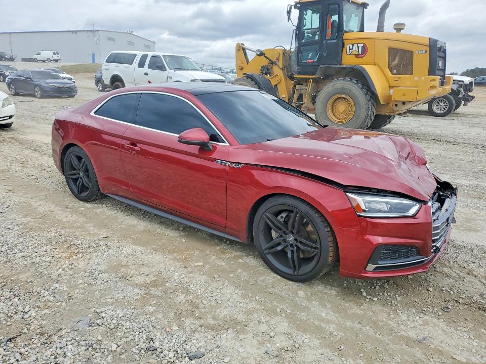 77625565 :رقم المزاد ، WAUTNAF54KA068481 vin ، 2019 Audi A5 مزاد بيع