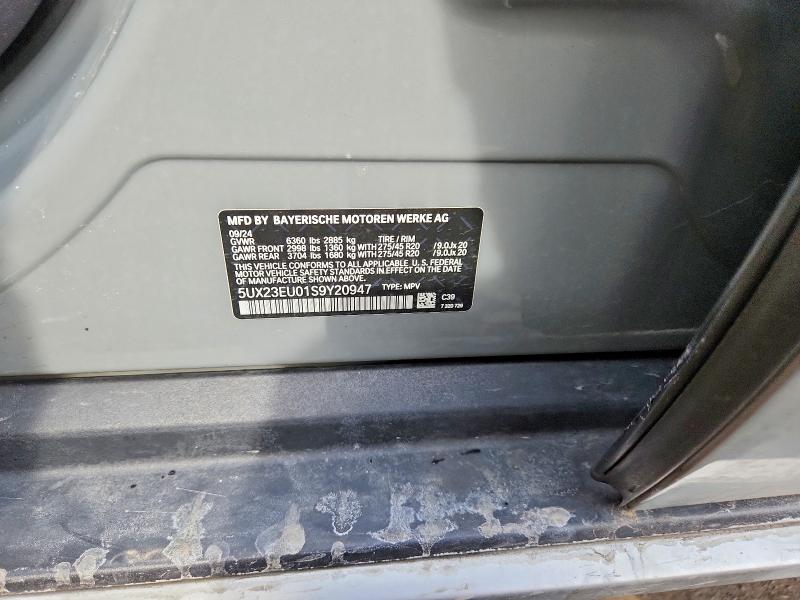 Aukcja sprzedaży 2025 Bmw X5, vin: 5UX23EU01S9Y20947, numer aukcji: 77381935