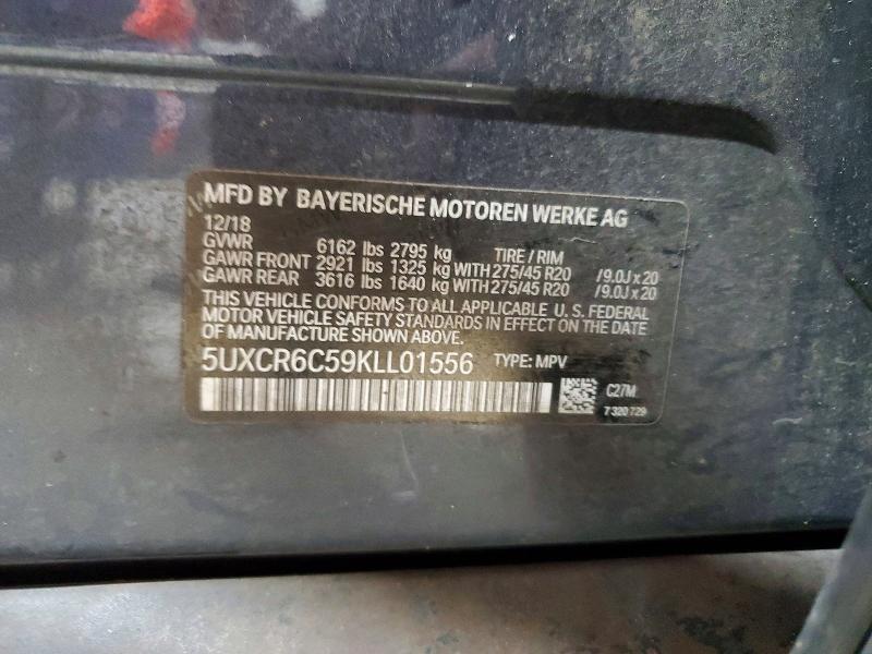 Продажа на аукционе авто 2019 Bmw X5, vin: 5UXCR6C59KLL01556, номер лота: 77565195