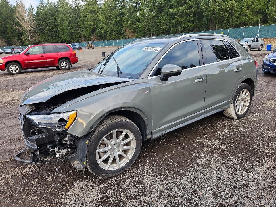 Продажа на аукционе авто 2022 Audi Q3 Premium, vin: WA1DECF37N1148339, номер лота: 76643795