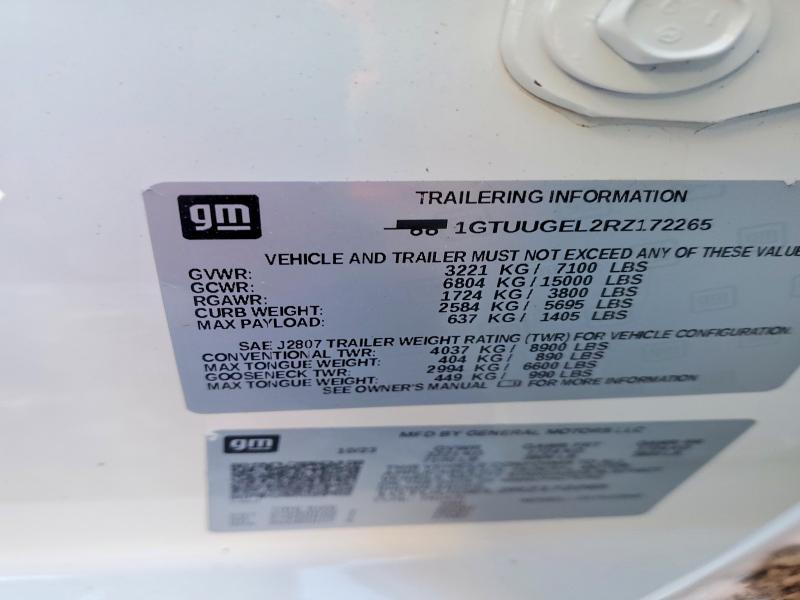 Auction sale of the 2024 Gmc Sierra, vin: 1GTUUGEL2RZ172265, lot number: 78427165
