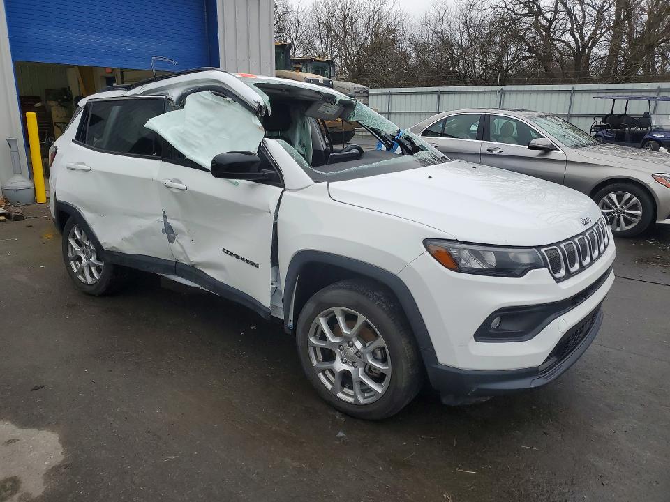 Продажа на аукционе авто 2022 Jeep Compass, vin: 3C4NJDFB7NT147588, номер лота: 77974845