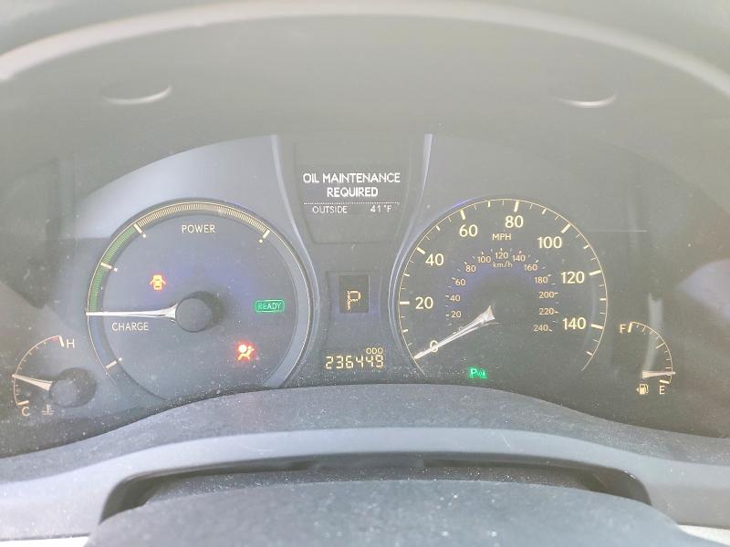 77896225 :رقم المزاد ، JTJZB1BA1B2404832 vin ، 2011 Lexus Rx 450h مزاد بيع