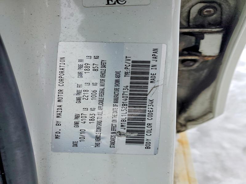 Продажа на аукционе авто 2011 Mazda 3, vin: JM1BL1L52B1407134, номер лота: 78254505