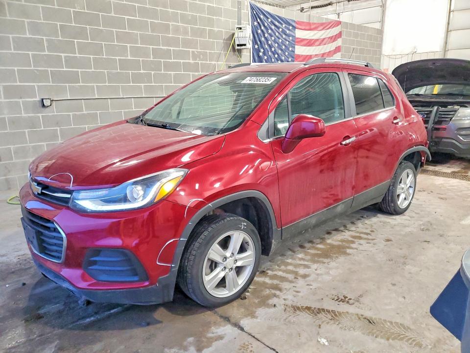 Auction sale of the 2019 Chevrolet Trax, vin: 3GNCJPSB4KL235421, lot number: 74758235