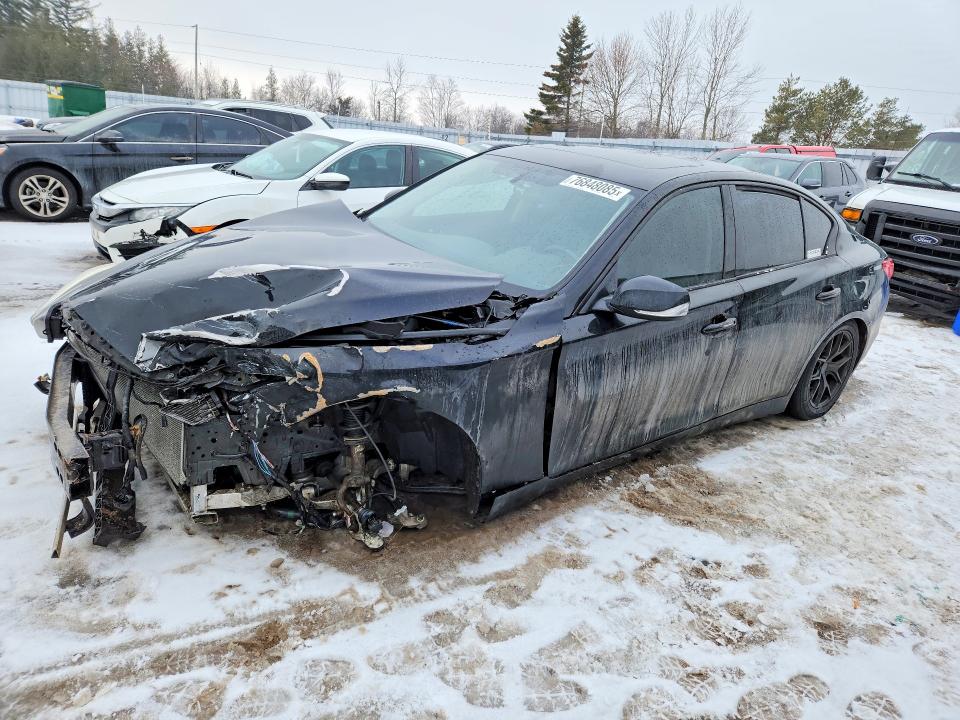 Auction sale of the 2014 Infiniti Q50, vin: JN1BV7AR5EM689892, lot number: 76848085