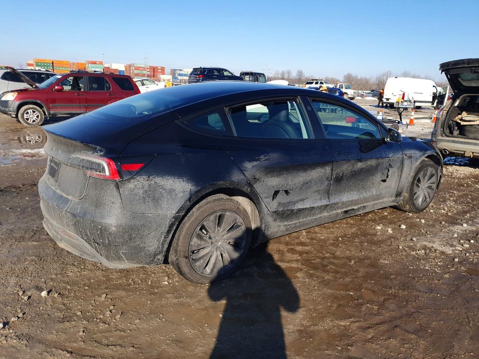 Продажа на аукционе авто 2026 Tesla Model 3, vin: 5YJ3E1EA0TF123468, номер лота: 77487135