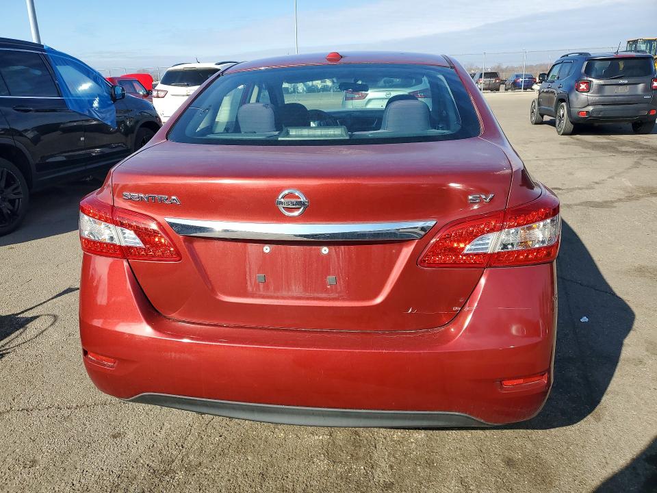 2015 Nissan Sentra მანქანა იყიდება აუქციონზე, vin: 3N1AB7AP8FY313527, აუქციონის ნომერი: 78887525