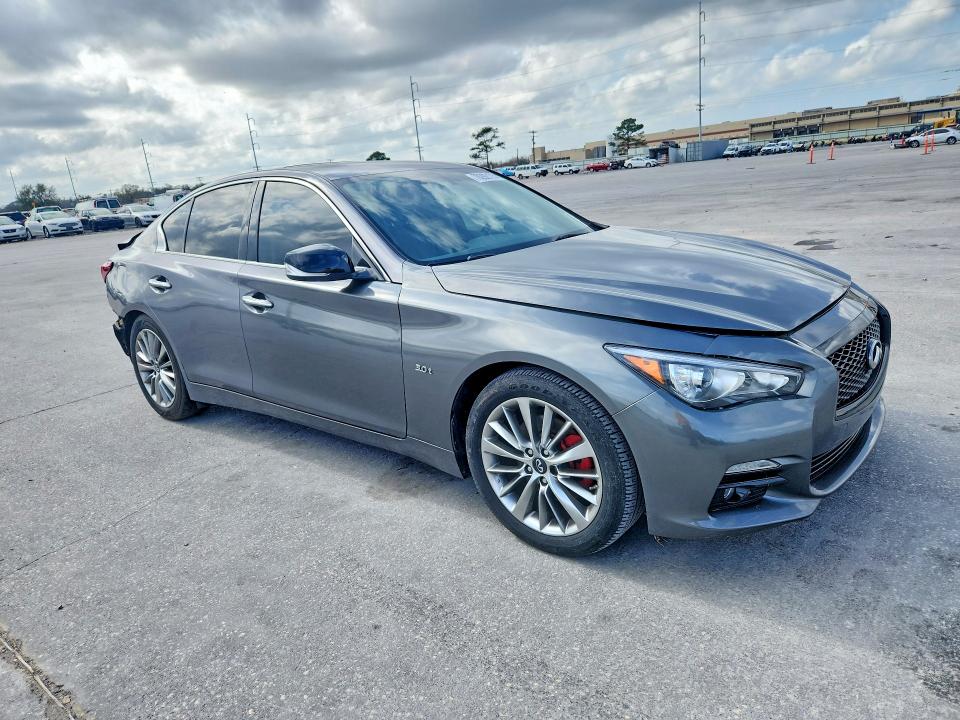 Продаж на аукціоні авто 2018 Infiniti Q50 Luxe, vin: JN1EV7AP4JM364530, номер лоту: 78292175