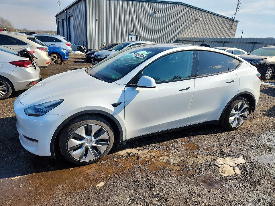 Продажа на аукционе авто 2021 Tesla Model Y, vin: 5YJYGDEE0MF294601, номер лота: 78847935