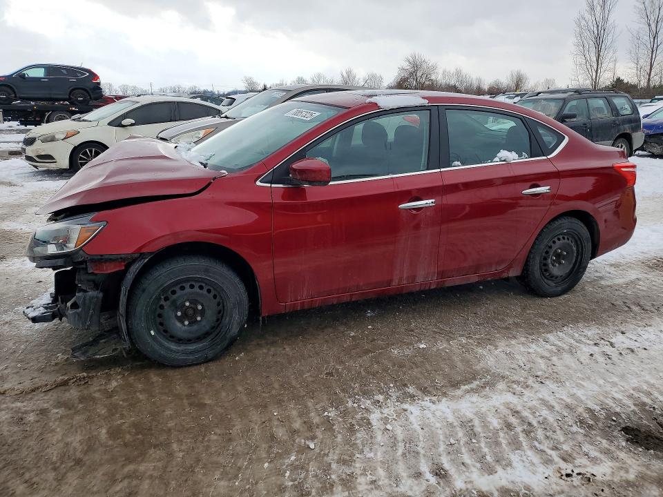 78857325 :رقم المزاد ، 3N1AB7AP5KY389068 vin ، 2019 Nissan Sentra مزاد بيع