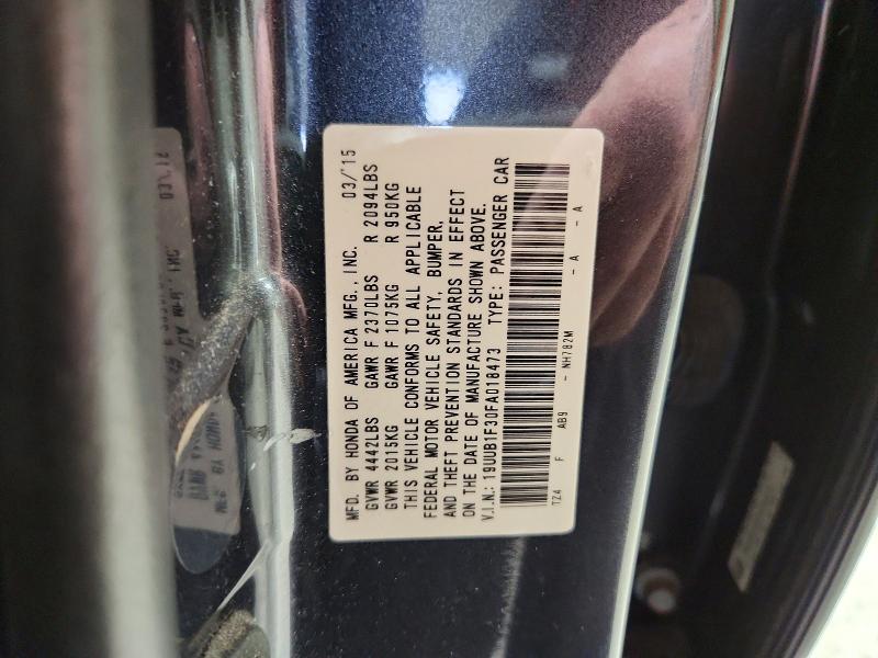 Aukcja sprzedaży 2015 Acura Tlx, vin: 19UUB1F30FA018473, numer aukcji: 76260325