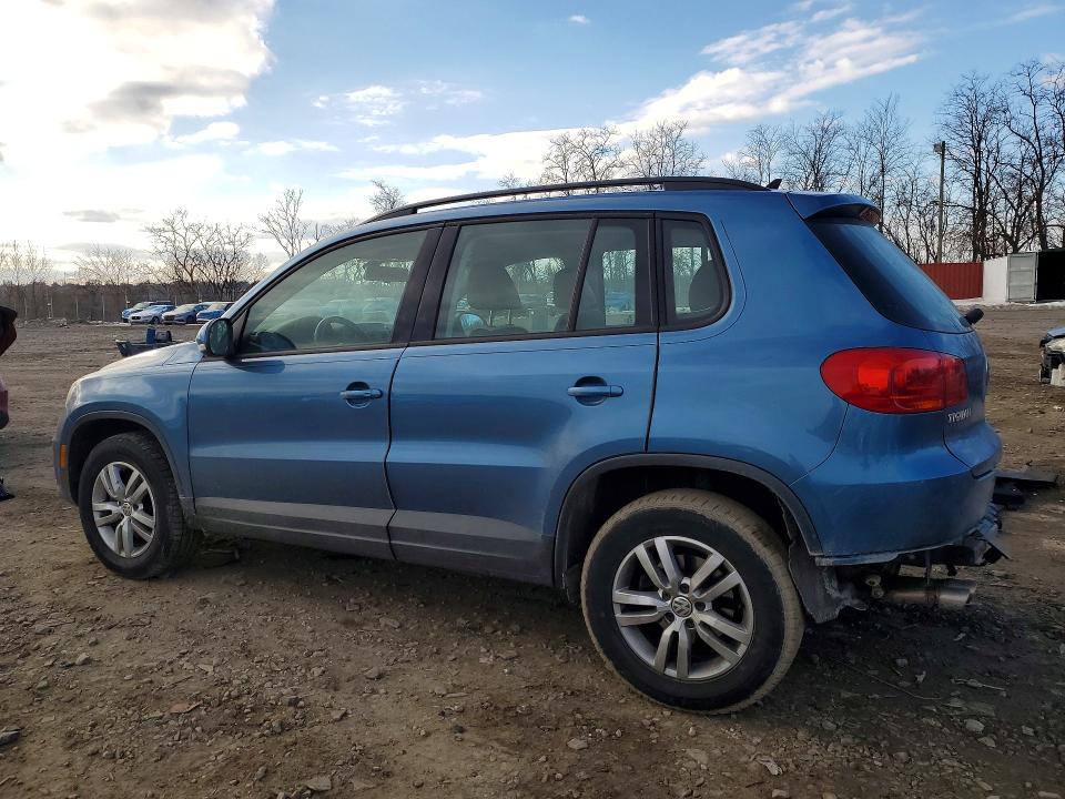 2017 Volkswagen Tiguan მანქანა იყიდება აუქციონზე, vin: WVGBV7AX6HK013717, აუქციონის ნომერი: 76613325