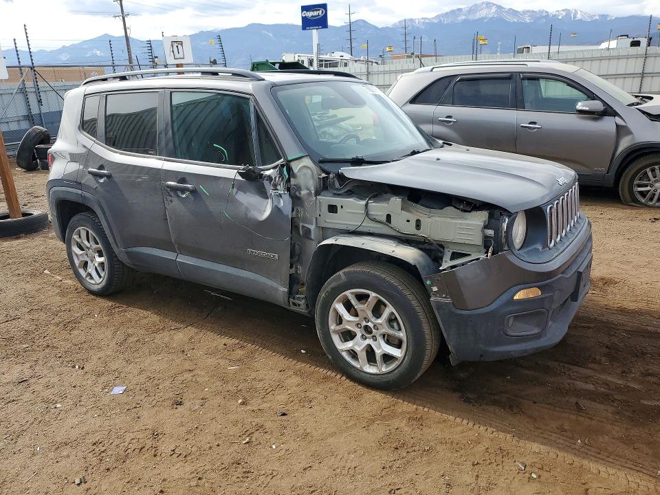77302375 :رقم المزاد ، ZACCJBBB7JPG71455 vin ، 2018 Jeep Renegade مزاد بيع