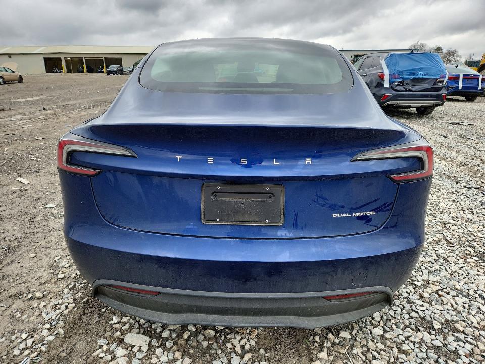 77789585 :رقم المزاد ، 5YJ3E1EB0SF932993 vin ، 2025 Tesla Model 3 مزاد بيع