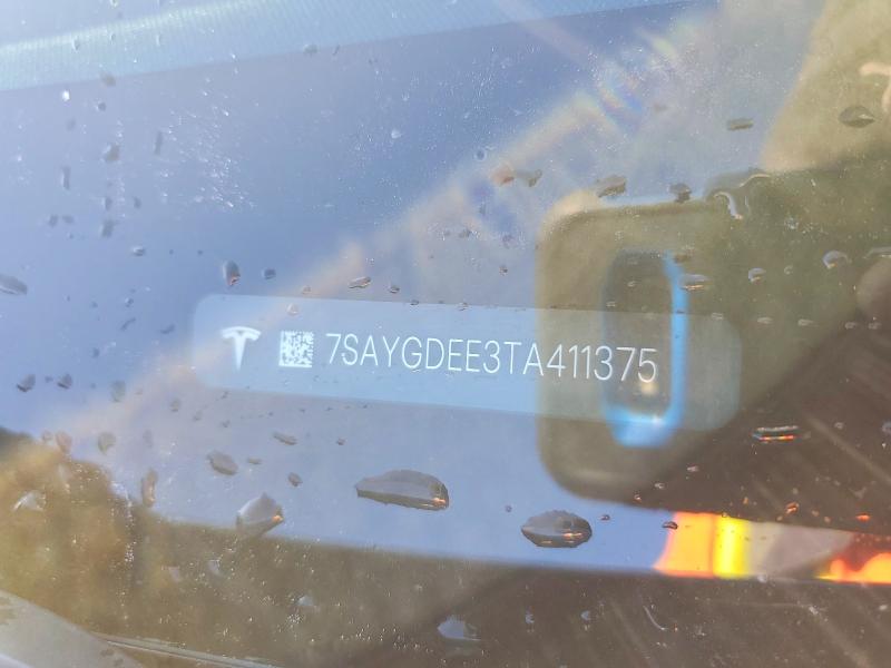 Auction sale of the 2026 Tesla Model Y, vin: 7SAYGDEE3TA411375, lot number: 76200715