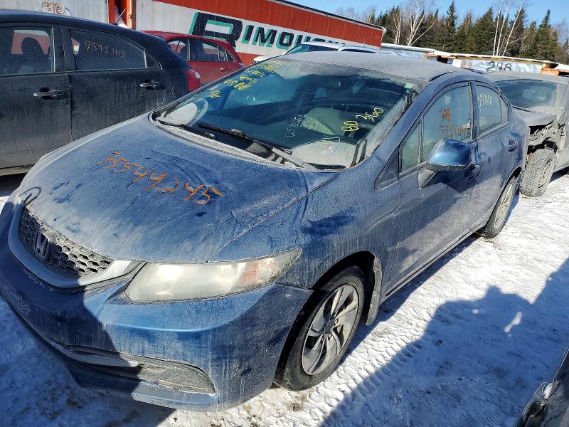 Aukcja sprzedaży 2013 Honda Civic Lx, vin: 2HGFB2F45DH039924, numer aukcji: 75544245