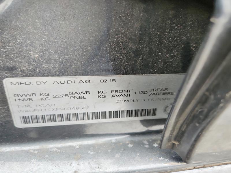 Продажа на аукционе авто 2015 Audi A4, vin: WAUFFCFLXFN034886, номер лота: 75733585