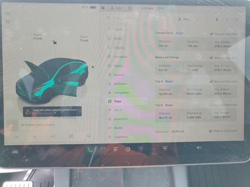 Продажа на аукционе авто 2022 Tesla Model Y, vin: 7SAYGDEF5NF459670, номер лота: 76939435