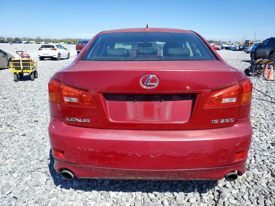 78831715 :رقم المزاد ، JTHBK262685066105 vin ، 2008 Lexus Is 250 مزاد بيع