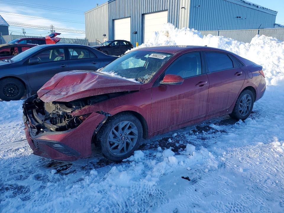 Продажа на аукционе авто 2024 Hyundai Elantra, vin: KMHLM4DG1RU753909, номер лота: 76882225