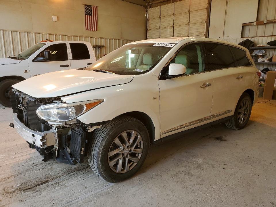 2015 Infiniti Qx60 მანქანა იყიდება აუქციონზე, vin: 5N1AL0MN6FC545219, აუქციონის ნომერი: 74351825