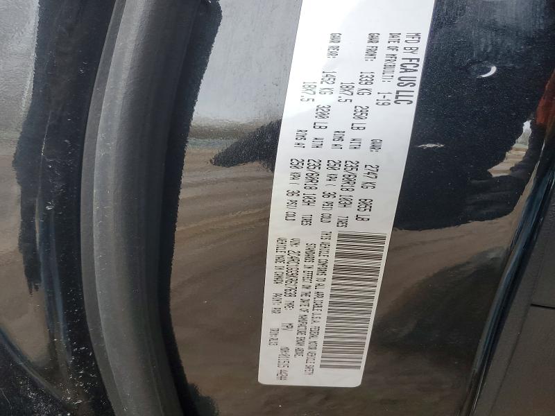 78659505 :رقم المزاد ، 2C4RC1GG9KR617638 vin ، 2019 Chrysler Pacifica مزاد بيع