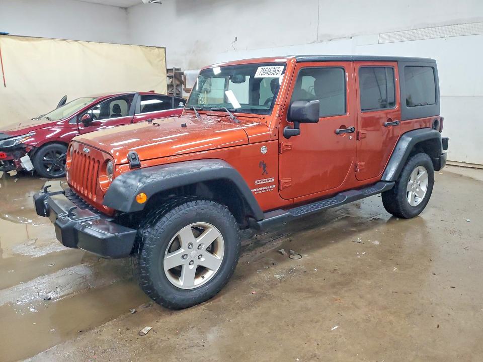 75646365 :رقم المزاد ، 1C4BJWDGXEL260623 vin ، 2014 Jeep Wrangler Unlimited مزاد بيع