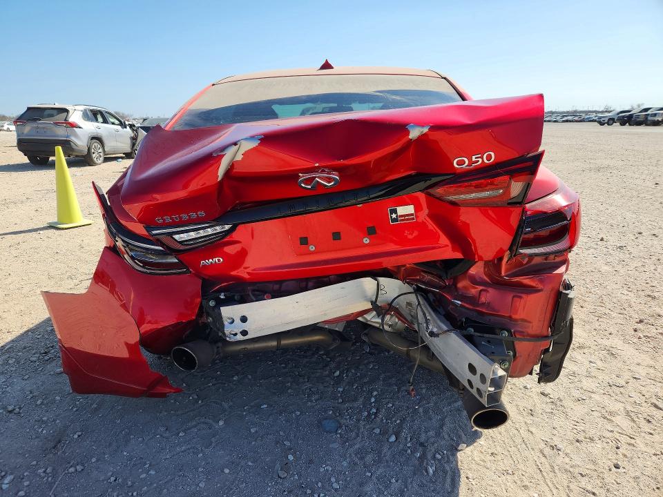 Aukcja sprzedaży 2023 Infiniti Q50, vin: JN1EV7CR6PM542137, numer aukcji: 78677975