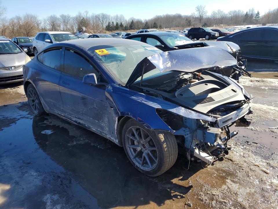 Продаж на аукціоні авто 2021 Tesla Model 3, vin: 5YJ3E1EB8MF054958, номер лоту: 77225505