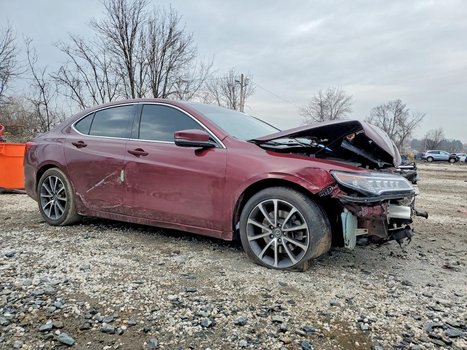 2015 Acura Tlx მანქანა იყიდება აუქციონზე, vin: 19UUB2F30FA003333, აუქციონის ნომერი: 78217075