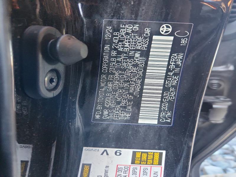 Aukcja sprzedaży 2025 Toyota Gr Corolla, vin: JTNABAAE7SA018311, numer aukcji: 78644485