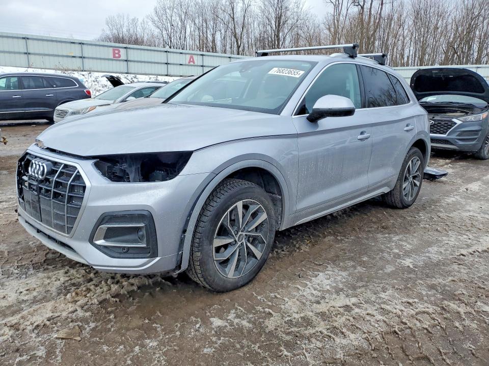 Продажа на аукционе авто 2021 Audi Q5, vin: WA1BAAFY8M2091824, номер лота: 76823655