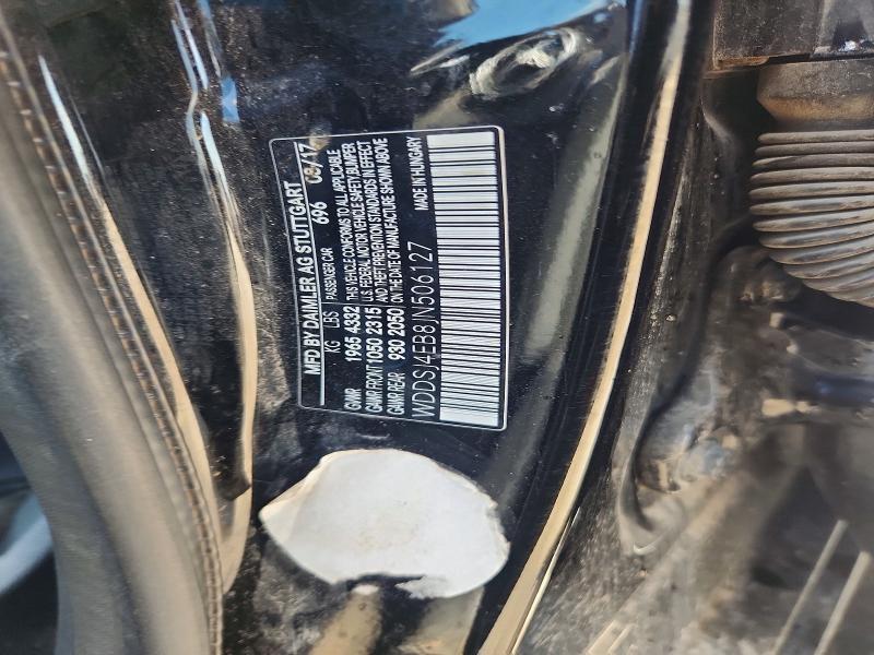 2018 Mercedes-benz Cla მანქანა იყიდება აუქციონზე, vin: WDDSJ4EB8JN506127, აუქციონის ნომერი: 78618265