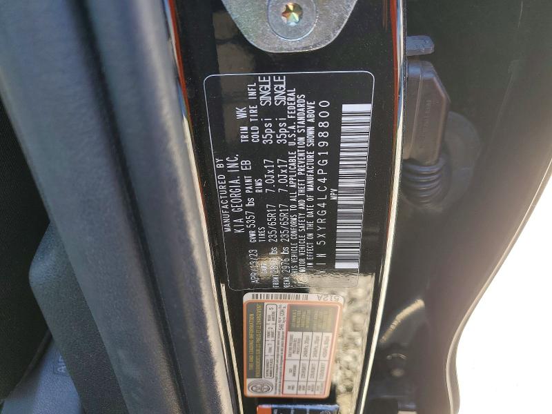 Aukcja sprzedaży 2023 Kia Sorento, vin: 5XYRG4LC4PG198800, numer aukcji: 76536215