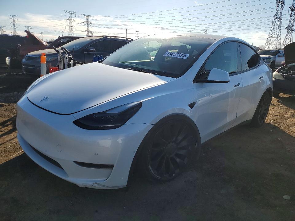 Aukcja sprzedaży 2022 Tesla Model Y, vin: 7SAYGDEF4NF464021, numer aukcji: 78607335