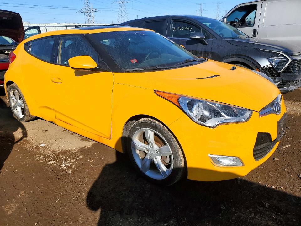 Продажа на аукционе авто 2014 Hyundai Veloster, vin: KMHTC6AD0EU190466, номер лота: 76821995