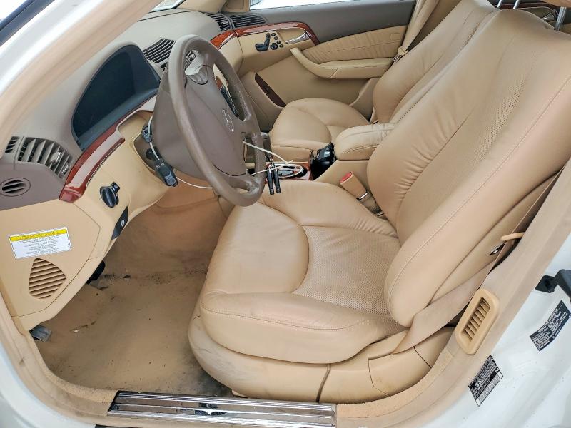 73981765 :رقم المزاد ، WDBNG70J35A442659 vin ، 2005 Mercedes-benz S مزاد بيع