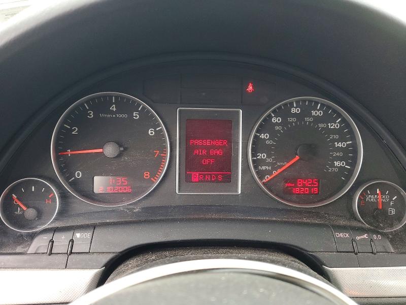 2006 Audi A4 მანქანა იყიდება აუქციონზე, vin: WAUDF78E86A266536, აუქციონის ნომერი: 76577695