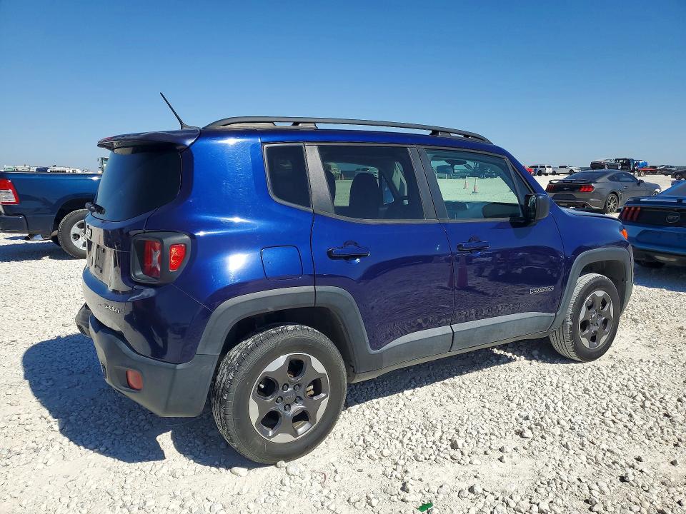 2017 Jeep Renegade მანქანა იყიდება აუქციონზე, vin: ZACCJBAB6HPE96787, აუქციონის ნომერი: 79289875
