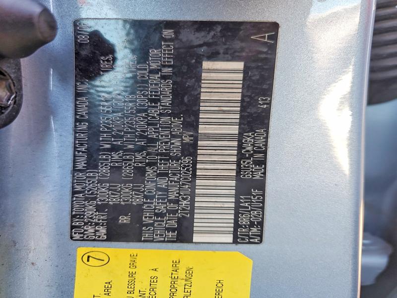 Aukcja sprzedaży 2007 Lexus Rx 350, vin: 2T2HK31U47C025396, numer aukcji: 76541305
