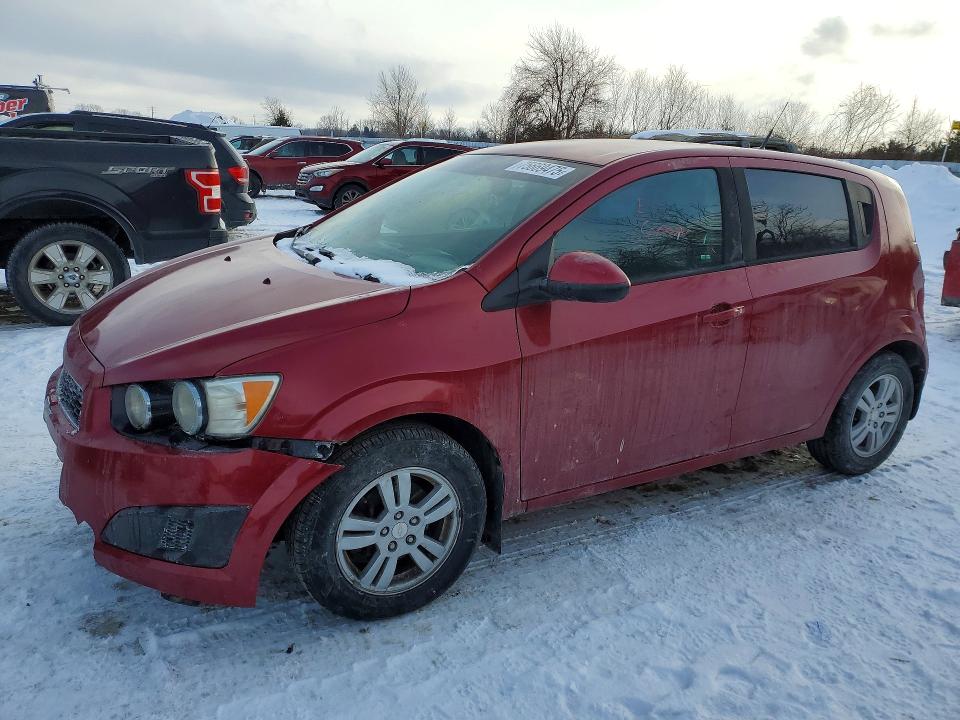 75669475 :رقم المزاد ، 1G1JA6EHXC4222246 vin ، 2012 Chevrolet Sonic مزاد بيع
