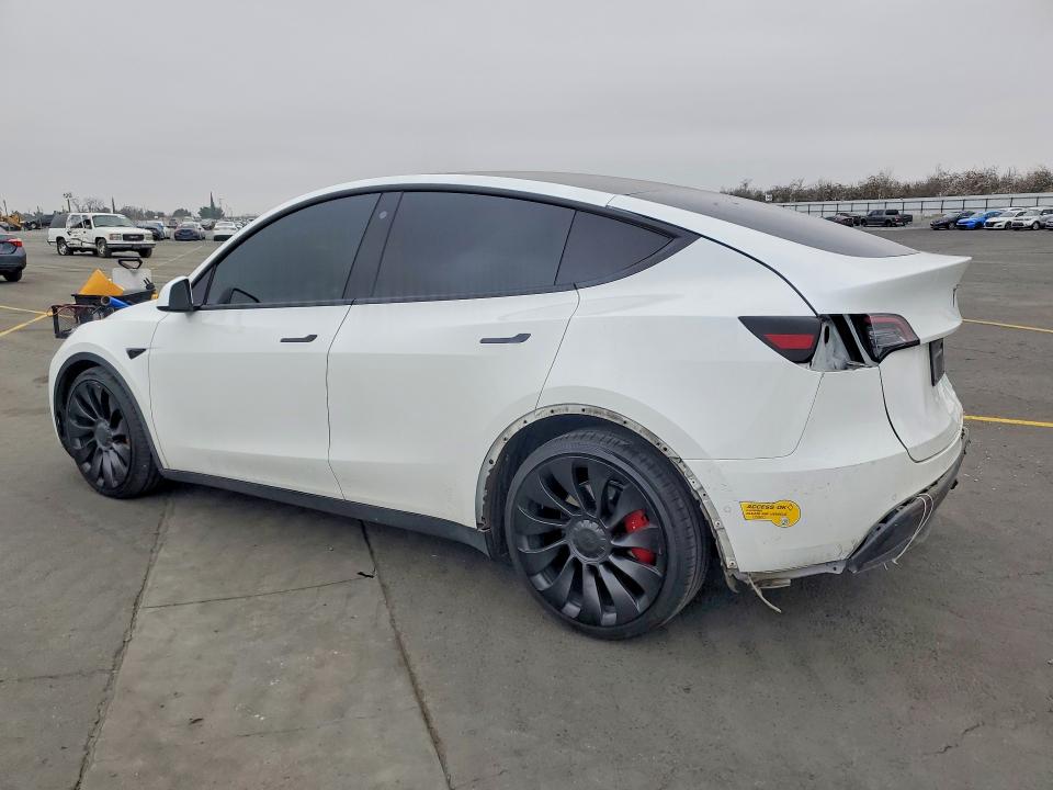 2022 Tesla Model Y მანქანა იყიდება აუქციონზე, vin: 7SAYGDEF6NF381724, აუქციონის ნომერი: 76828145