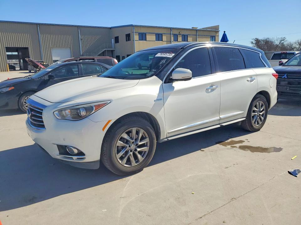 76595735 :رقم المزاد ، 5N1CL0MM9EC511063 vin ، 2014 Infiniti Qx60 مزاد بيع