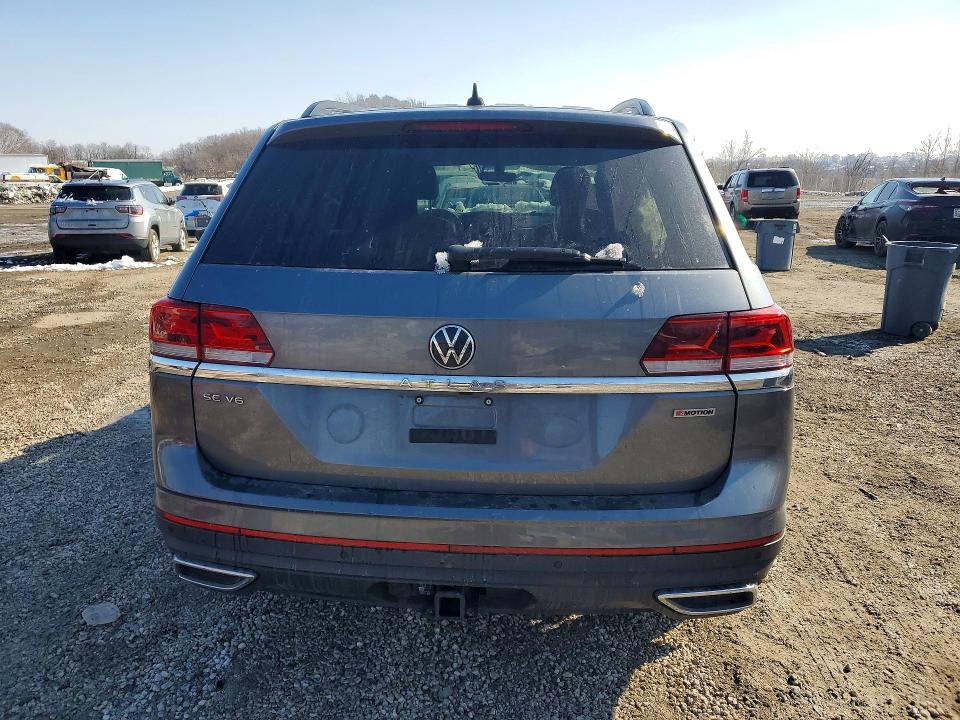 75175435 :رقم المزاد ، 1V2HR2CA2NC502201 vin ، 2022 Volkswagen Atlas مزاد بيع