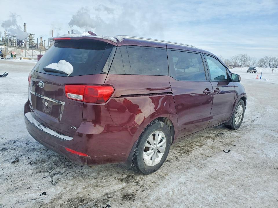 2016 Kia Sedona მანქანა იყიდება აუქციონზე, vin: KNDMB5C12G6220907, აუქციონის ნომერი: 72326885