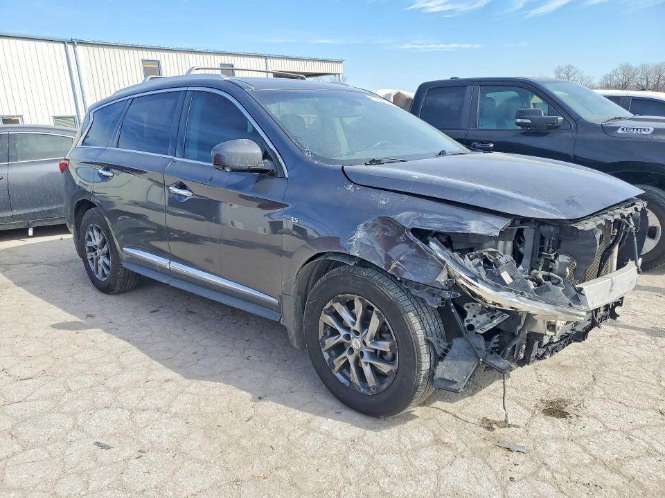 2014 Infiniti Qx60 მანქანა იყიდება აუქციონზე, vin: 5N1AL0MN2EC551484, აუქციონის ნომერი: 77206515