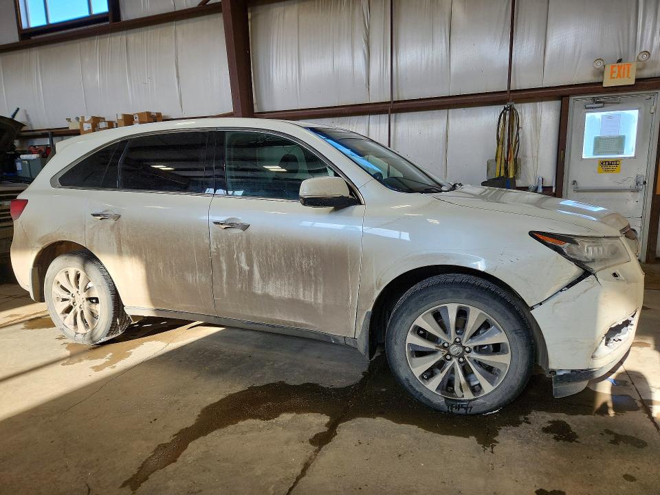 2015 Acura Mdx მანქანა იყიდება აუქციონზე, vin: 5FRYD4H66FB504312, აუქციონის ნომერი: 77710435
